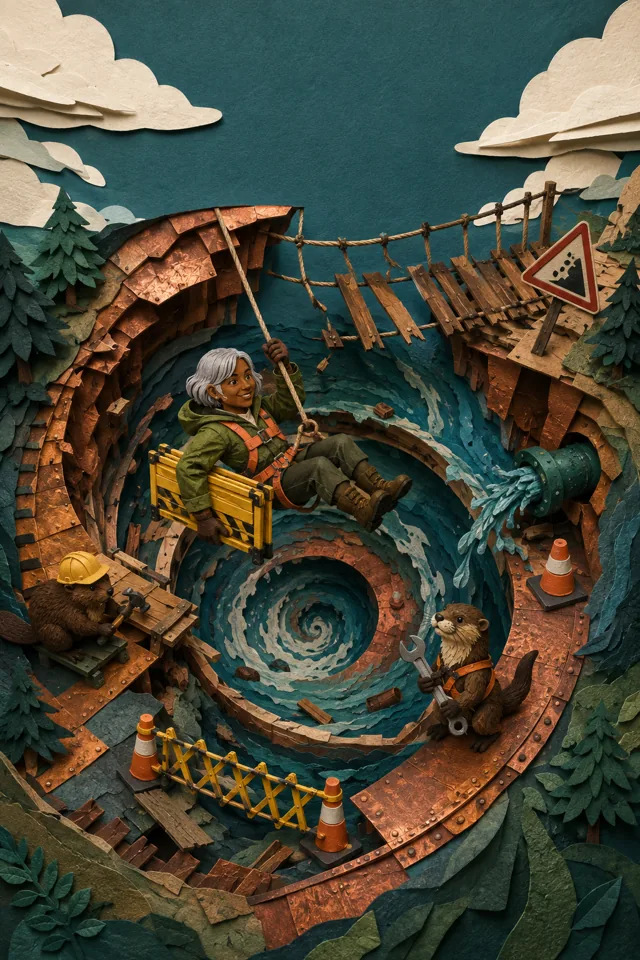 Original concept artwork for Inspection Expedition